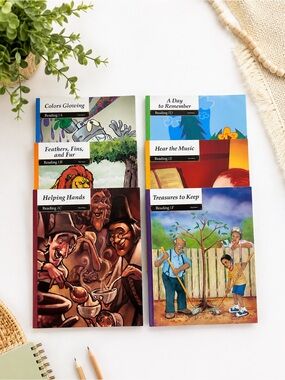 BJU Press Reading 1A-1F Readers Set | Grade 1 | 3rd Edition | Complete 6 set